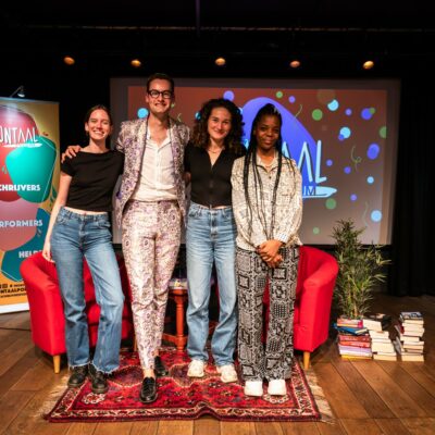 Frontaal Podium in Pesthuys Podium Maastricht in september 2023.